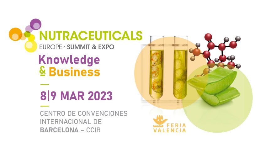 ¡Encontrémonos en la Nutraceuticals Europe Summit & Expo 2023!